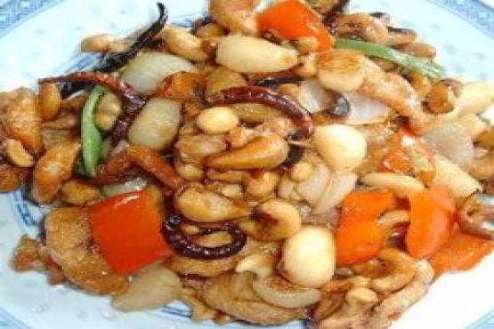 Chicken Dry Chilly with Cashewnut