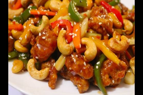 chicken cashew nut salad