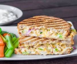 Chicken and Cheese Panini